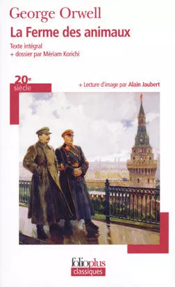 Portada del Libro La Ferme Des Animaux de George Orwell - 9782070343782