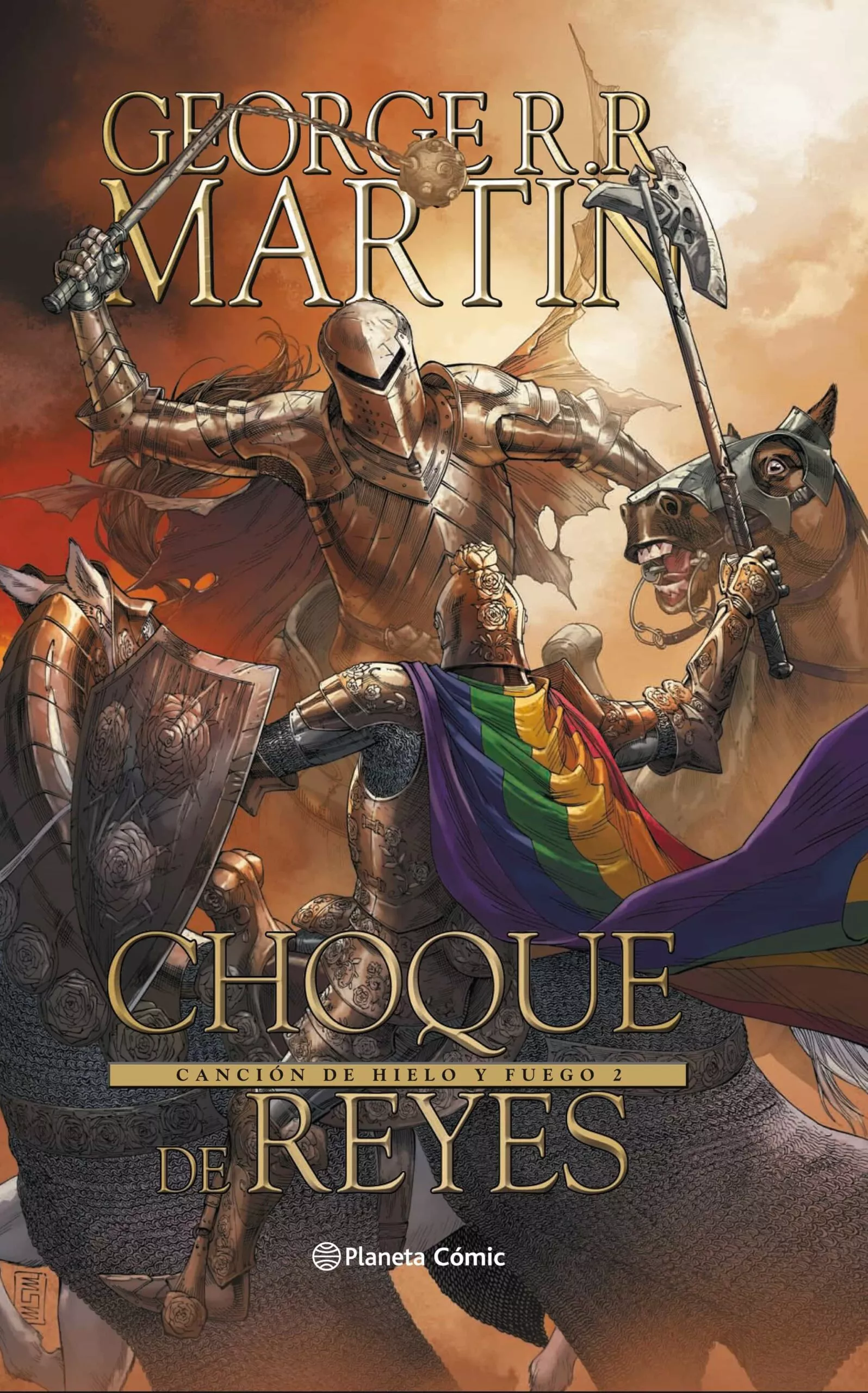 Portada del Libro Juego De Tronos Choque De Reyes Nº 02/03 de George R.R. Martin - 9788413410852