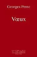 Portada del Libro Voeux de Georges Perec - 9782020109000