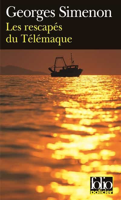 Portada del Libro Les Rescapes Du Telemaque de Georges Simenon - 9782070346486