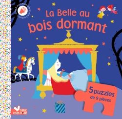 Portada del Libro Livre Puzzle - La Belle Au Bois Dormant de Geraldine Cosneau - 9782017863489
