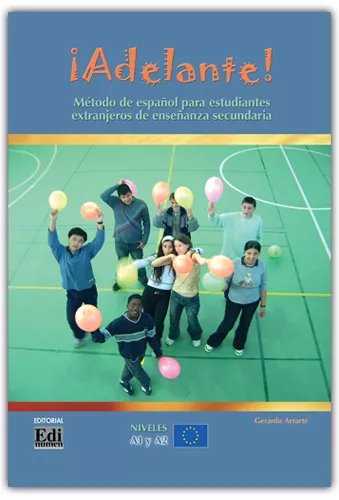 Portada del Libro Adelante. Alumno: Niveles A1 Y A2 de Gerardo Arrarte - 9788495986542