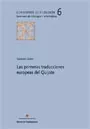 Portada del Libro Las Primeras Traducciones Europeas Del Quijote de German Colon - 9788449024306