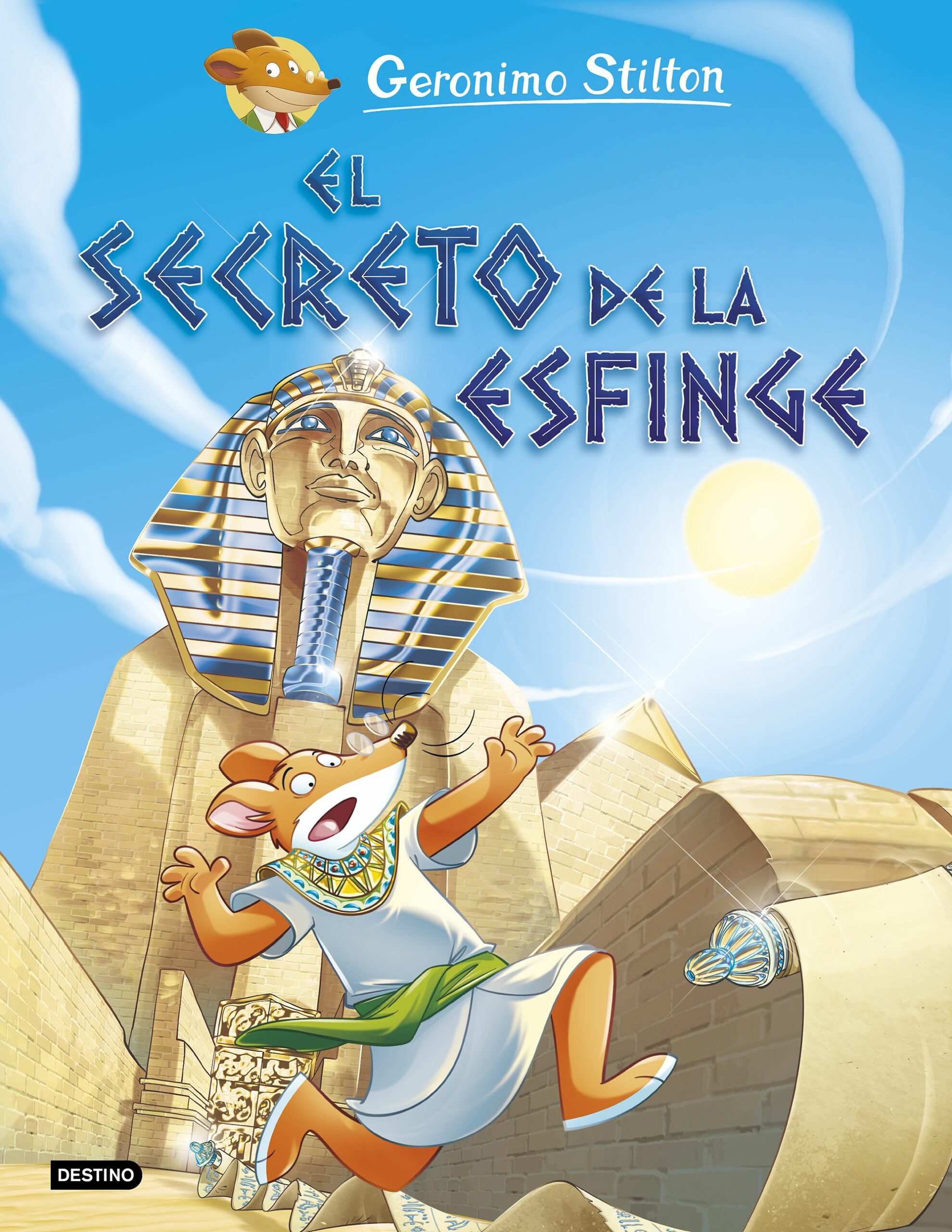 Portada del Libro El Secreto De La Esfinge de Geronimo Stilton - 9788408221753