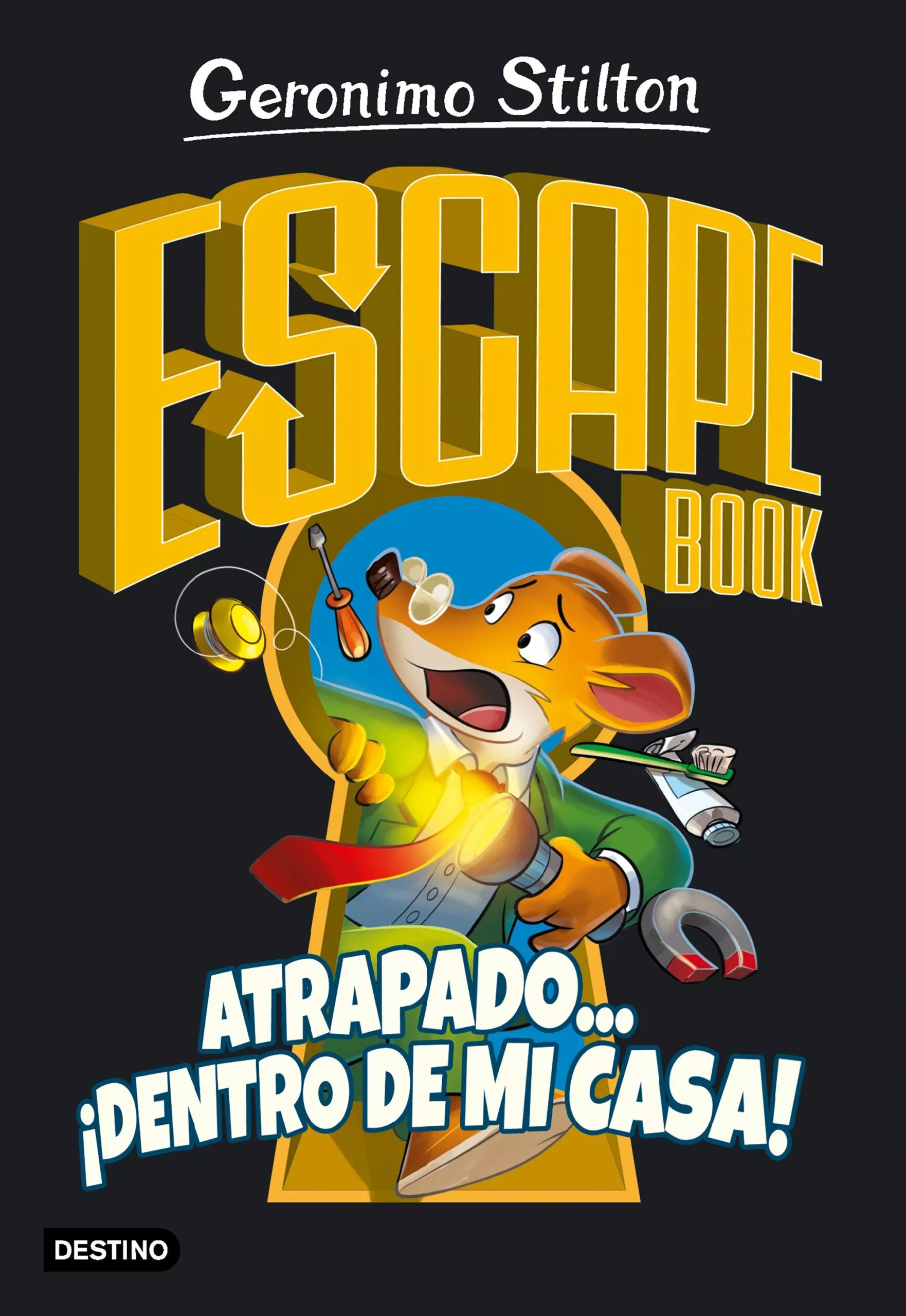 Portada del Libro Escape Book 1. Atrapado... ¡Dentro De Mi Casa! de Geronimo Stilton - 9788408222330
