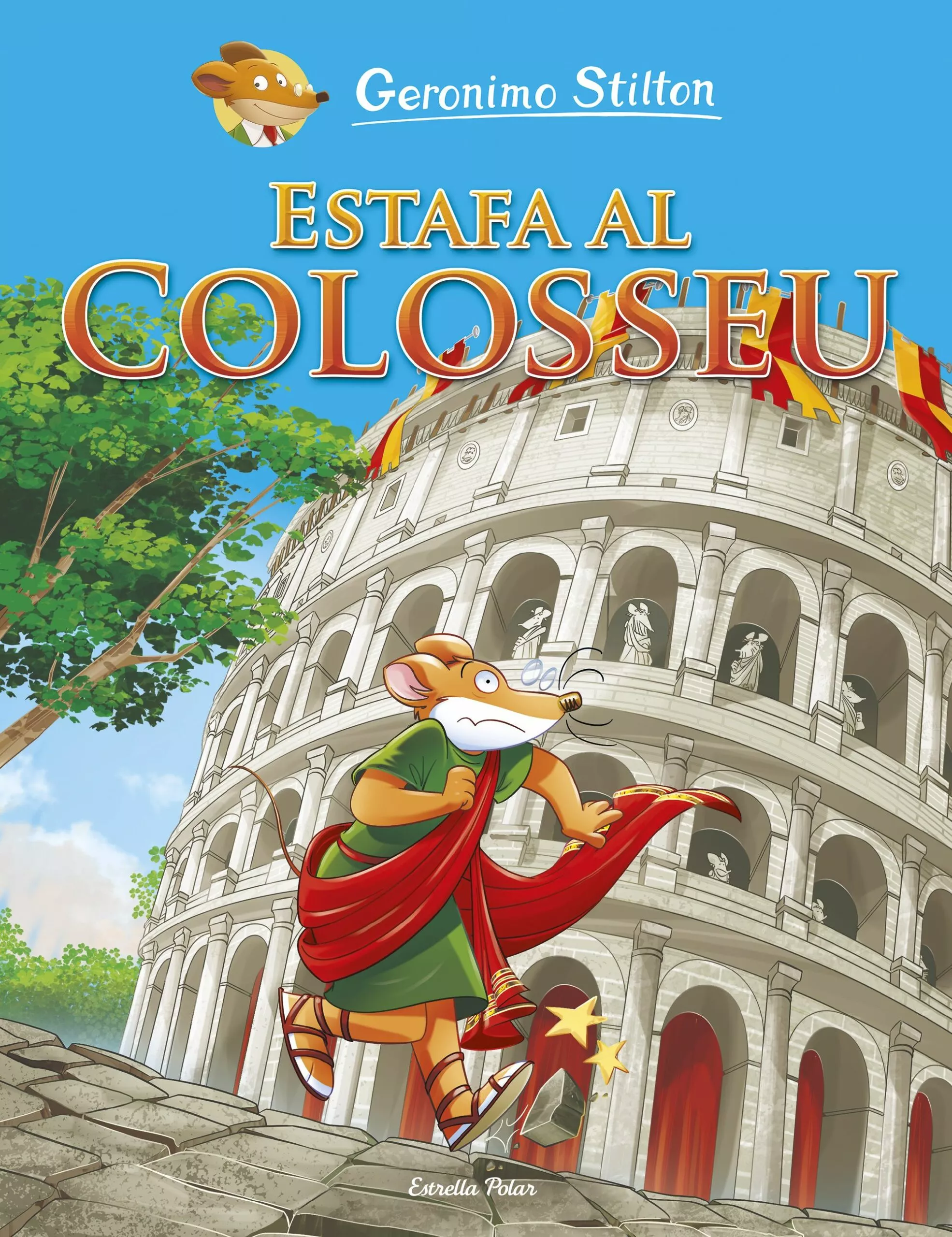 Portada del Libro Estafa Al Colosseu de Geronimo Stilton - 9788491379829