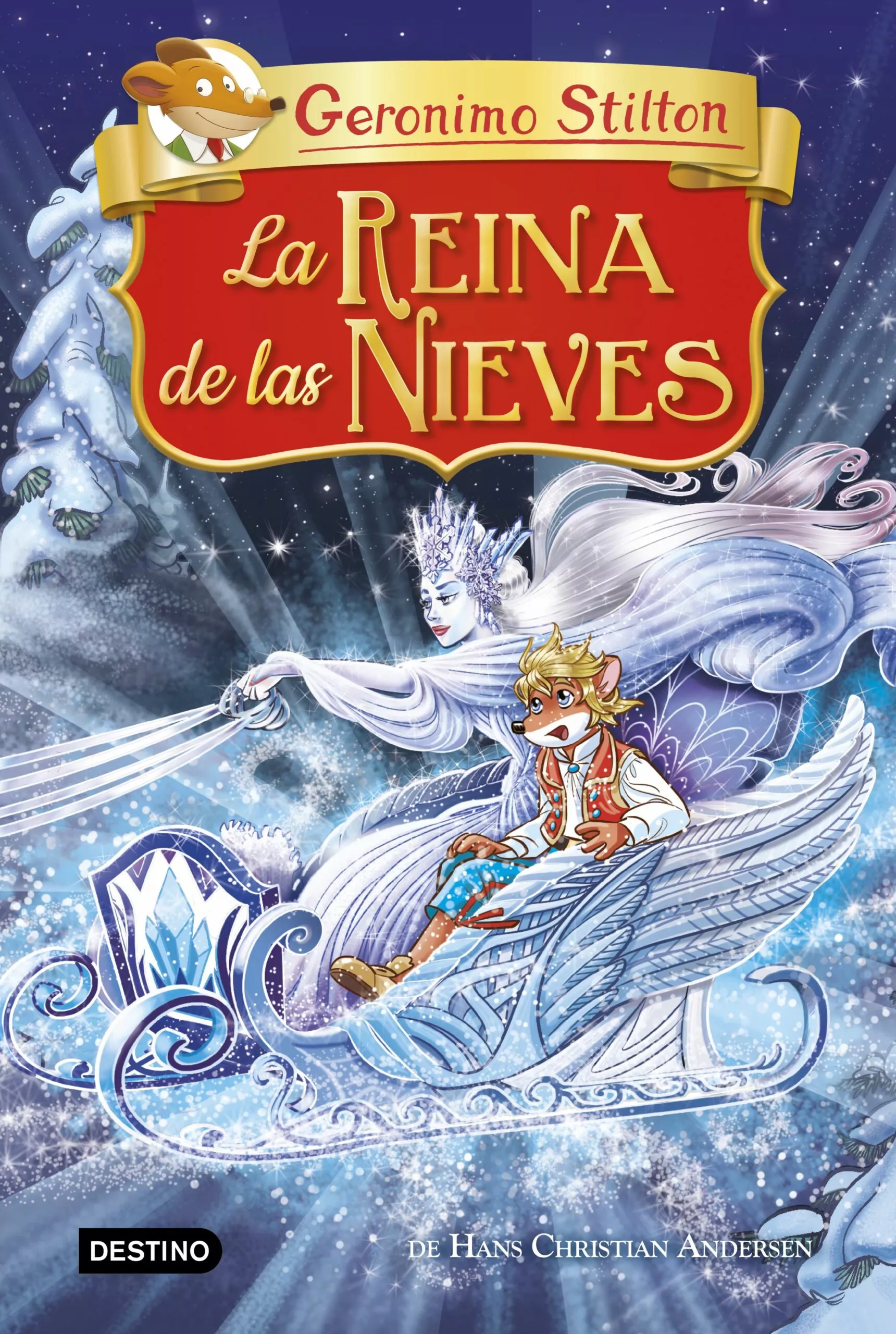 Portada del Libro Grandes Historias :La Reina De Las Nieves de Geronimo Stilton - 9788408221241