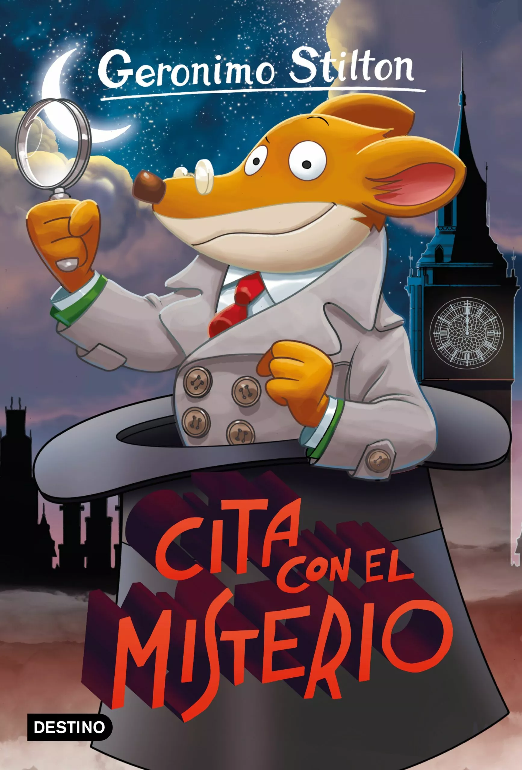Portada del Libro Gs 79 :Cita Con El Misterio de Geronimo Stilton - 9788408222316