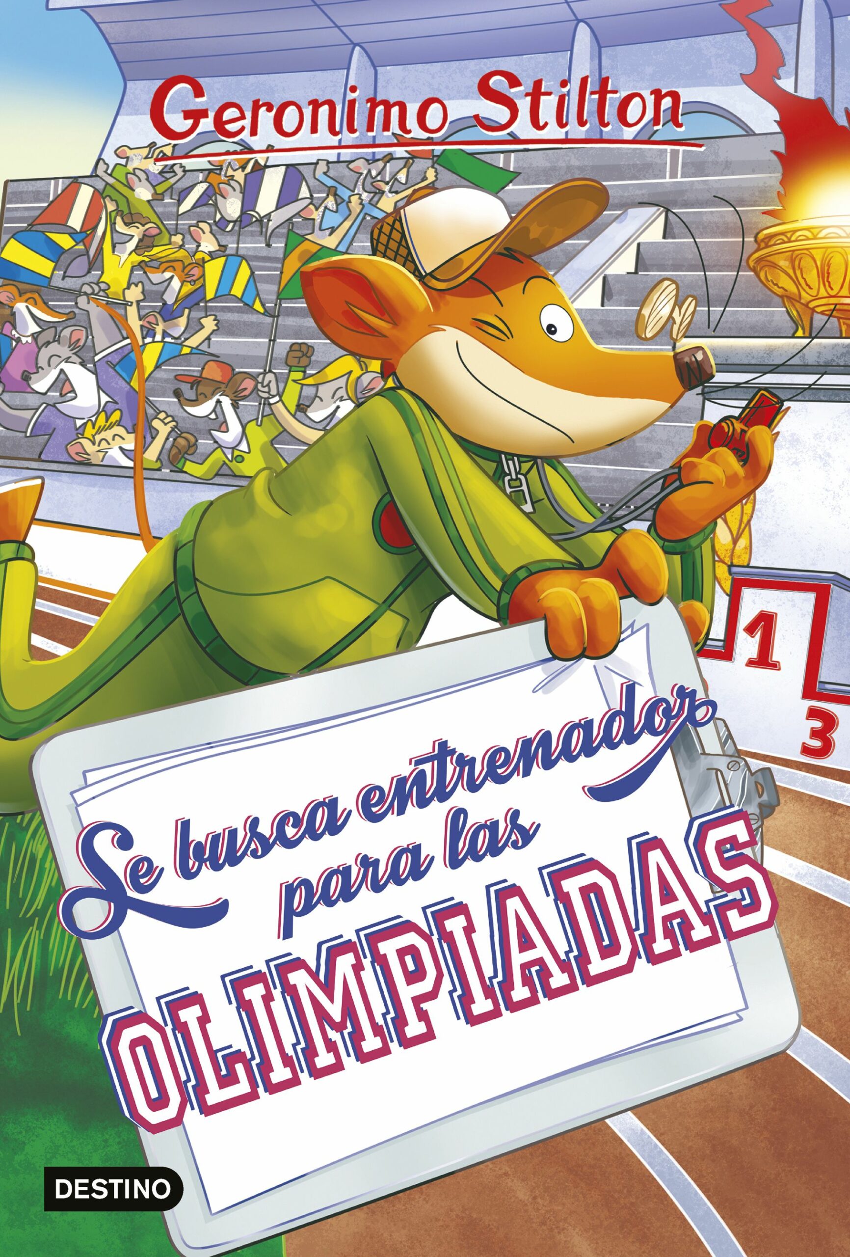 Portada del Libro Gs 83. Se Busca Entrenador Para Las Olimpiadas de Geronimo Stilton - 9788408228271
