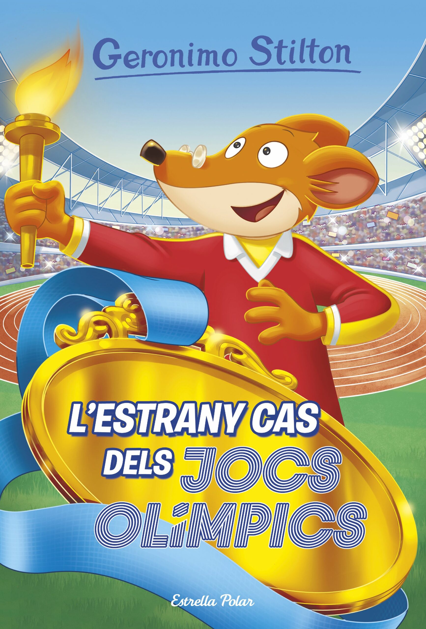 Portada del Libro L Estrany Cas Dels Jocs Olímpics de Geronimo Stilton - 9788418134791