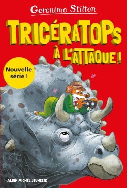 Portada del Libro Triceratops A L Attaque Tome 2 de Geronimo Stilton - 9782226450135