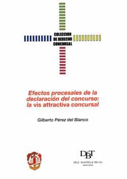 Portada del Libro Efectos Procesales De La Declaracion Del Concurso: La Vis Attract Iva de Gilberto Perez Del Blanco - 9788429014662