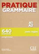 Portada del Libro Pratique Grammaire A1-A2 Livre + Corriges de Giovanna Tempesta - 9782090389852