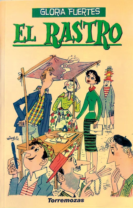 Portada del Libro El Rastro de Gloria Fuertes - 9788478393664