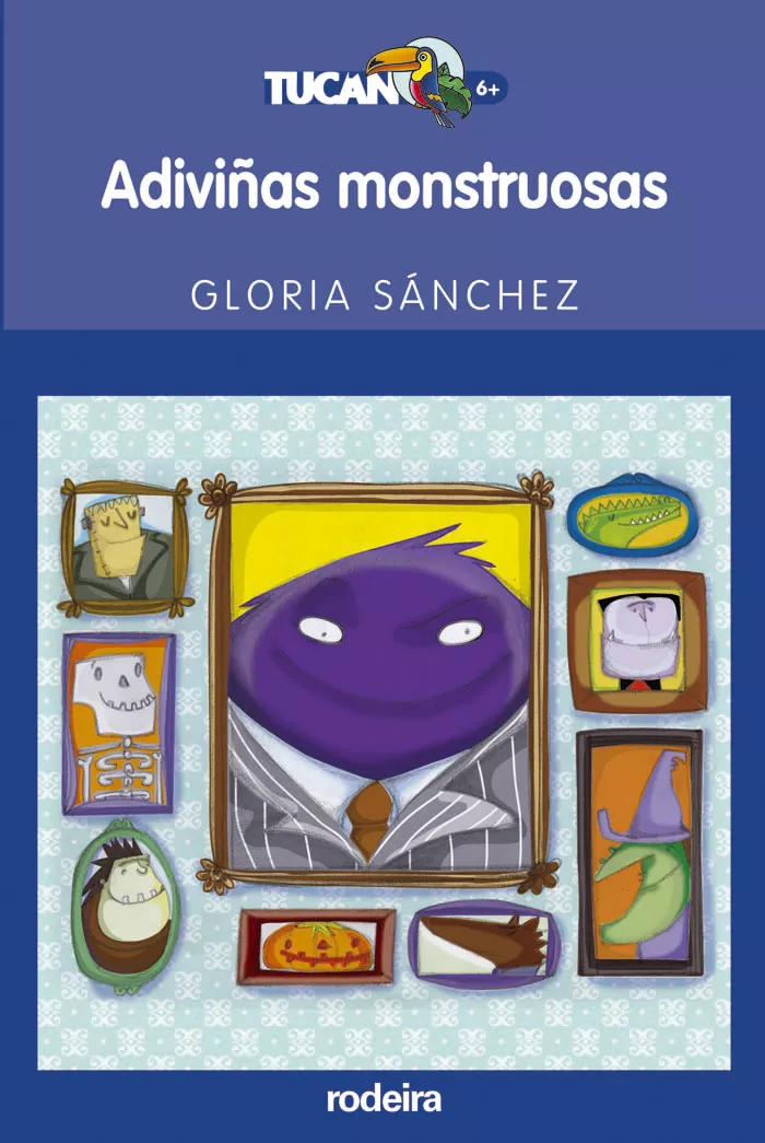 Portada del Libro Adiviñas Monstruosas de Gloria Sanchez - 9788496352834