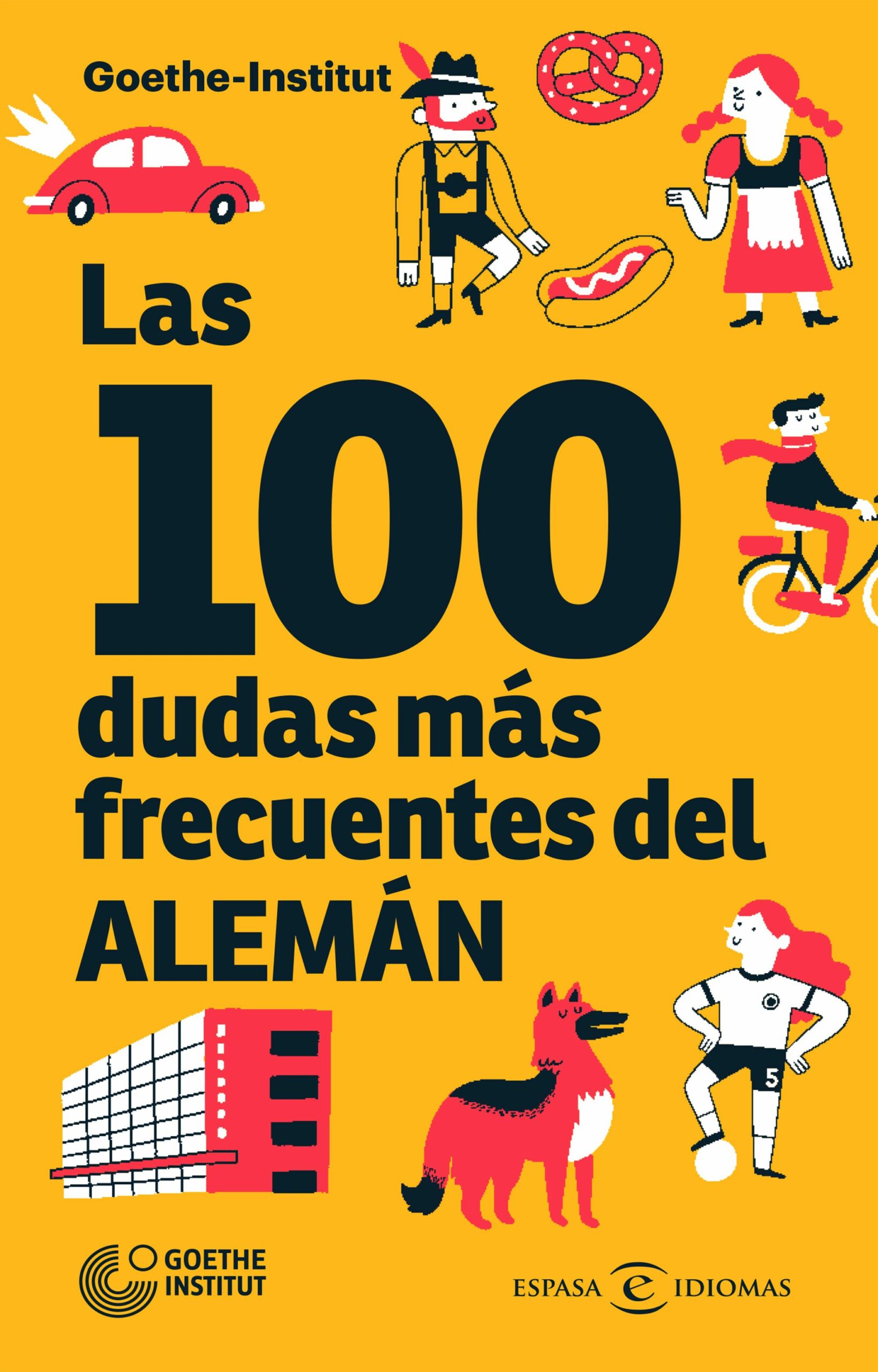 Portada del Libro Las 100 Dudas Más Frecuentes Del Alemán de Goethe Institut - 9788467059434