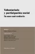 Portada del Libro Voluntariado Y Participacion Social: Un Caso Universitario de Gonzalo Herranz De Rafael - 9788484449003