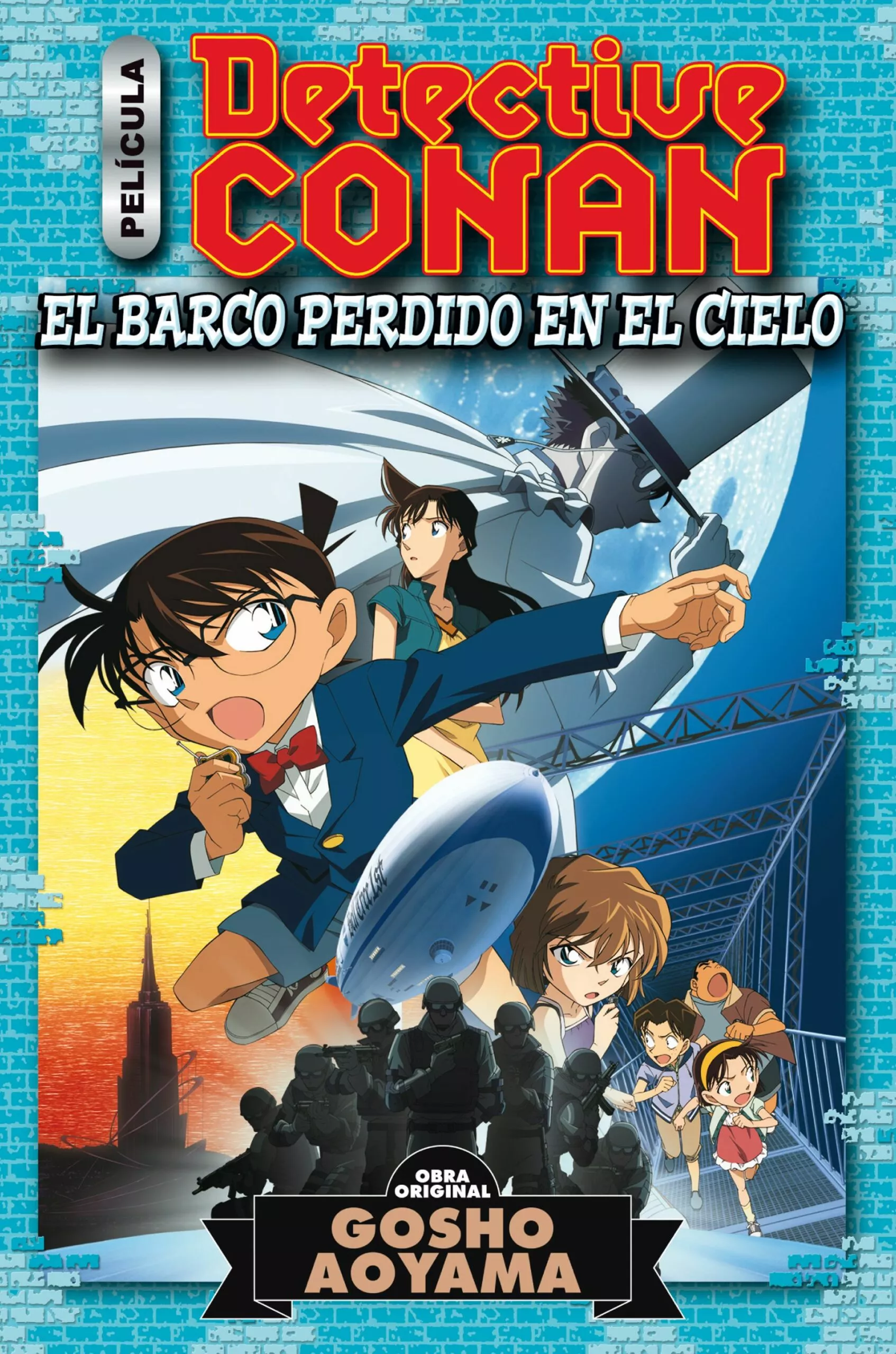 Portada del Libro Detective Conan Anime Comic: El Barco Perdido En El Cielo de Gosho Aoyama - 9788413410609