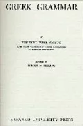 Portada del Libro Greek Grammar de - 9780674362505