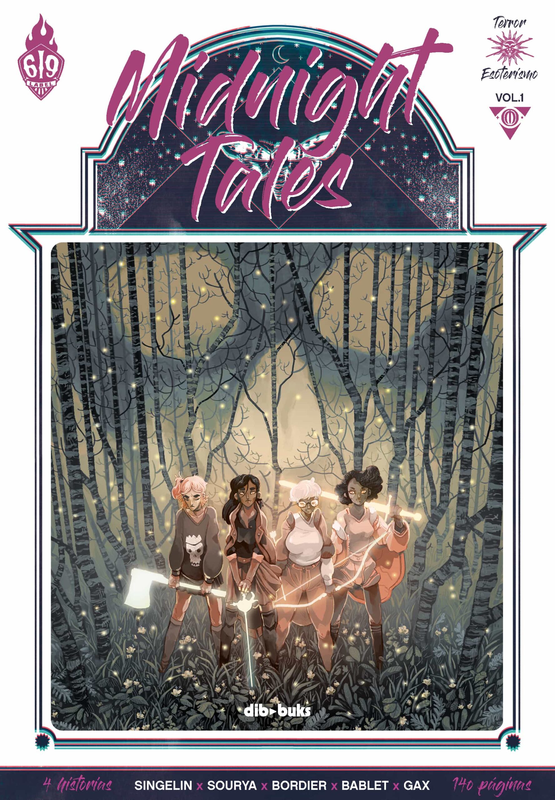 Portada del Libro Midnight Tales. Vol 1 de Guillaume Singelin - 9788417294946