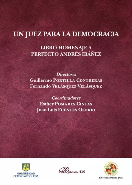 Portada del Libro Un Juez Para La Democracia de Guillermo Portilla Contreras - 9788413244129