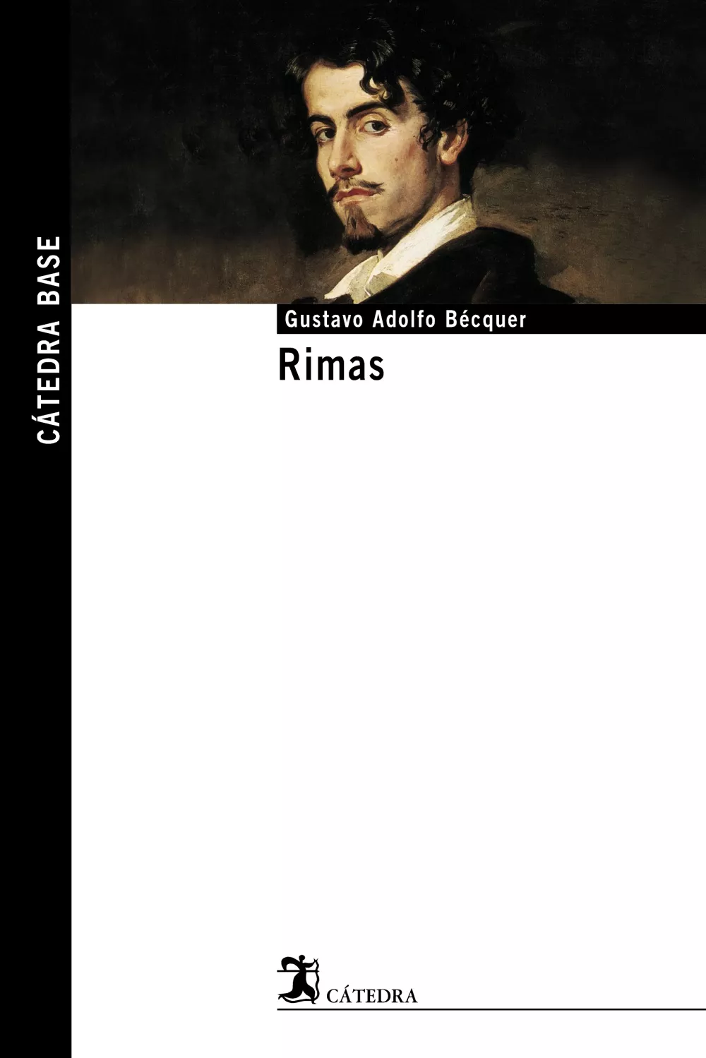 Portada del Libro Rimas de Gustavo Adolfo Becquer - 9788437622996