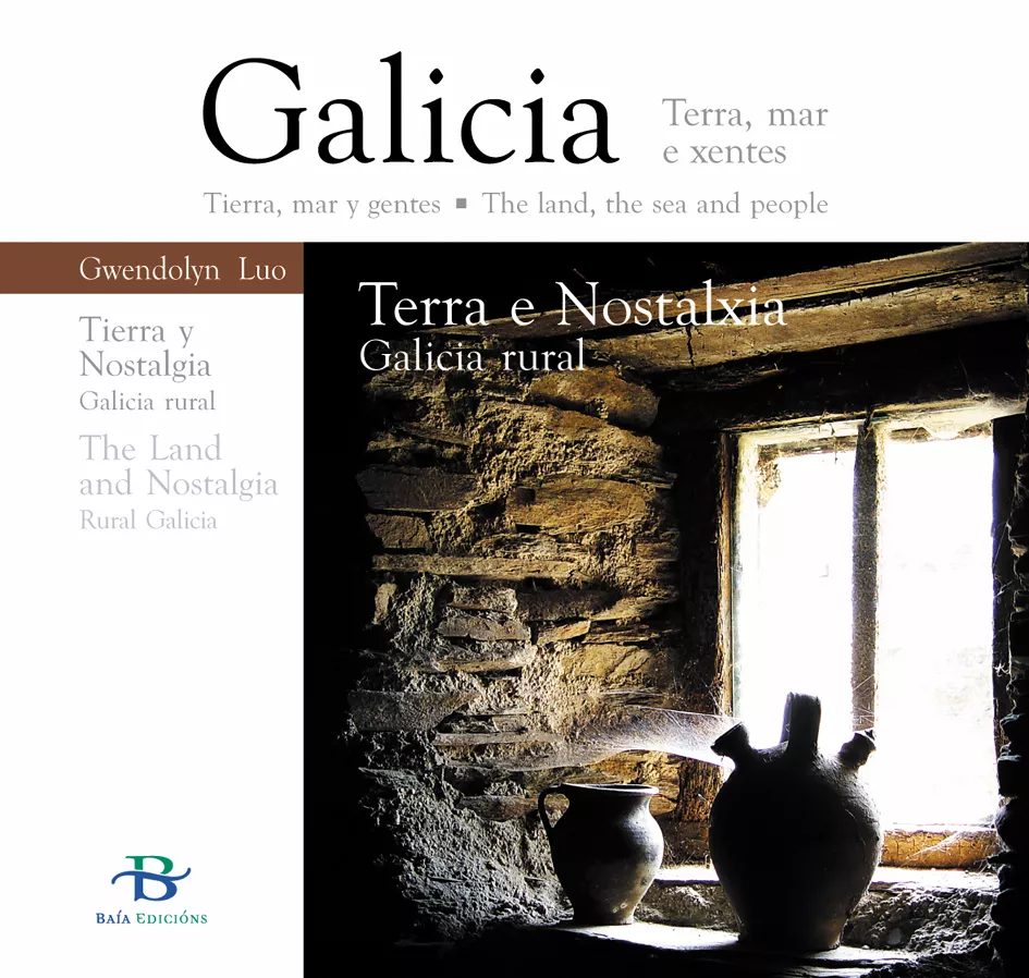 Portada del Libro Terra E Nostalxia.Galicia Rural.Edicion Trilingüe (Gallegocastel Lanoi de Gwendolyn Luo - 9788496526518