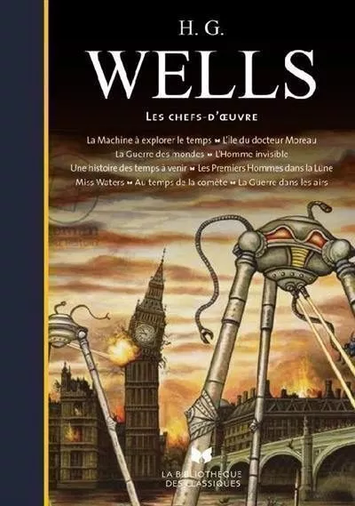 Portada del Libro Chefs-D Oeuvre de H. G. Wells - 9782377352104