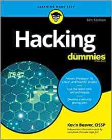 Portada del Libro Hacking For Dummies (6Th Ed) de - 9781119485476