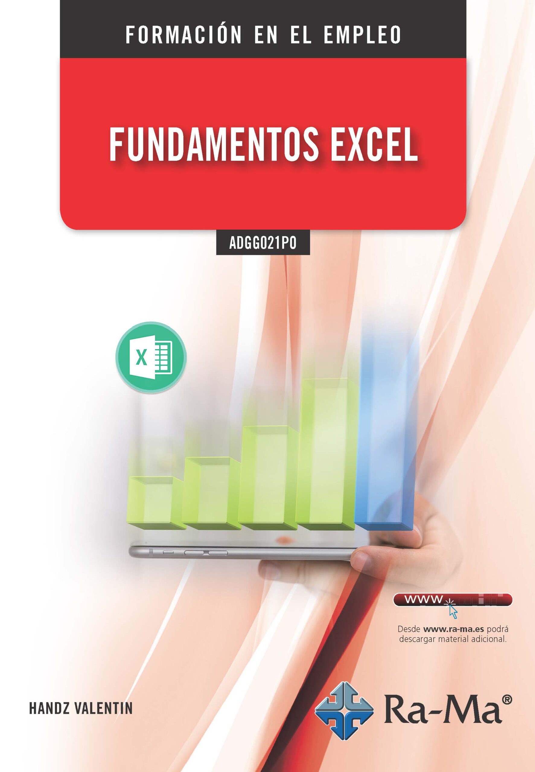 Portada del Libro (Adgg021Po) Fundamentos Excel de Handz Valentin - 9788499649627