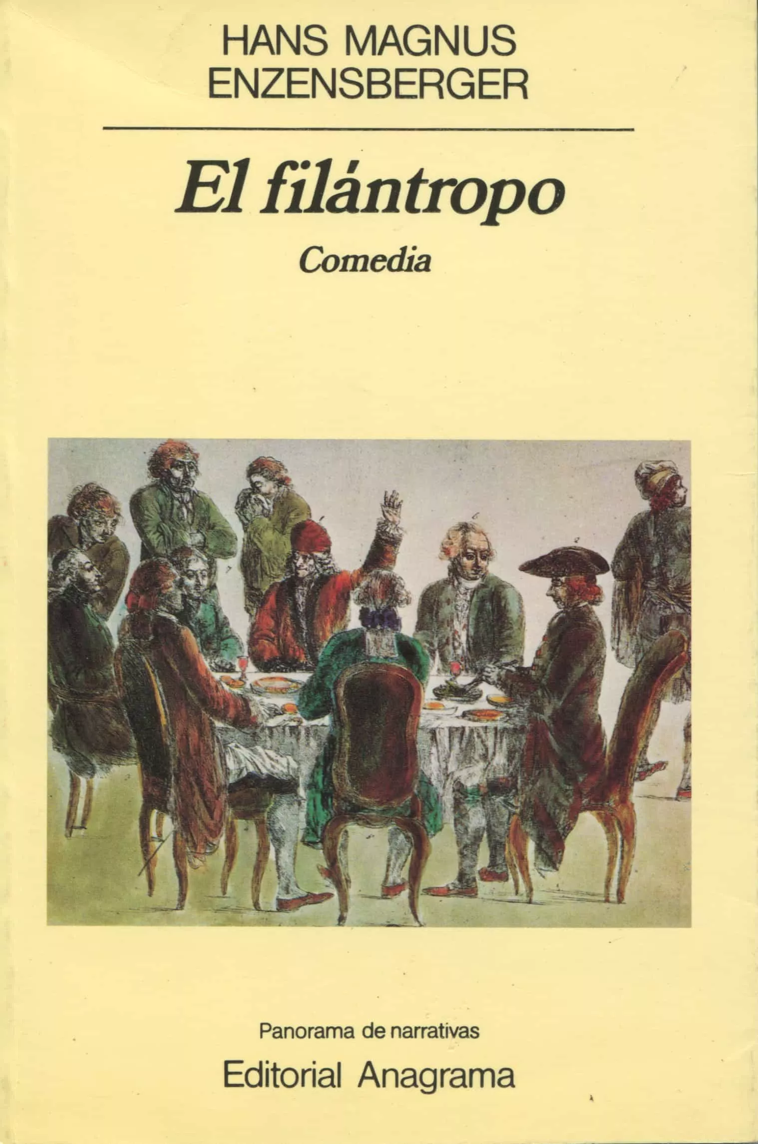 Portada del Libro El Filantropo de Hans Magnus Enzensberger - 9788433930620