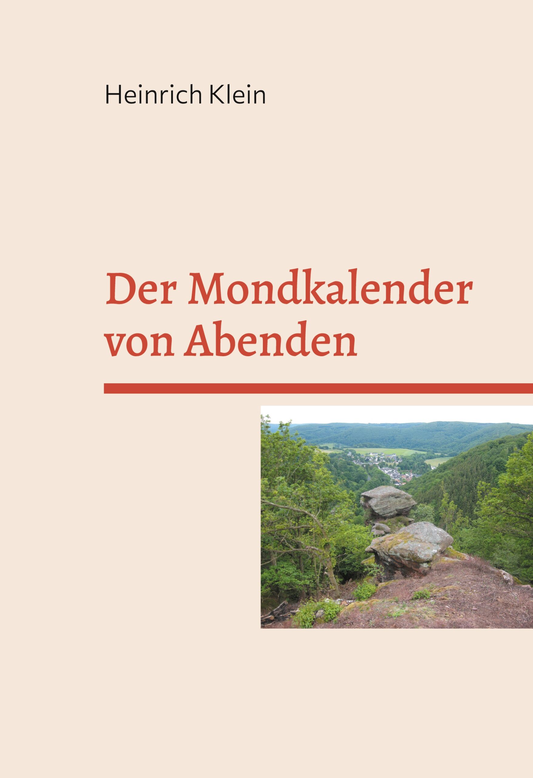 Portada del Libro Der Mondkalender Von Abenden de Heinrich Klein - 9783752861266