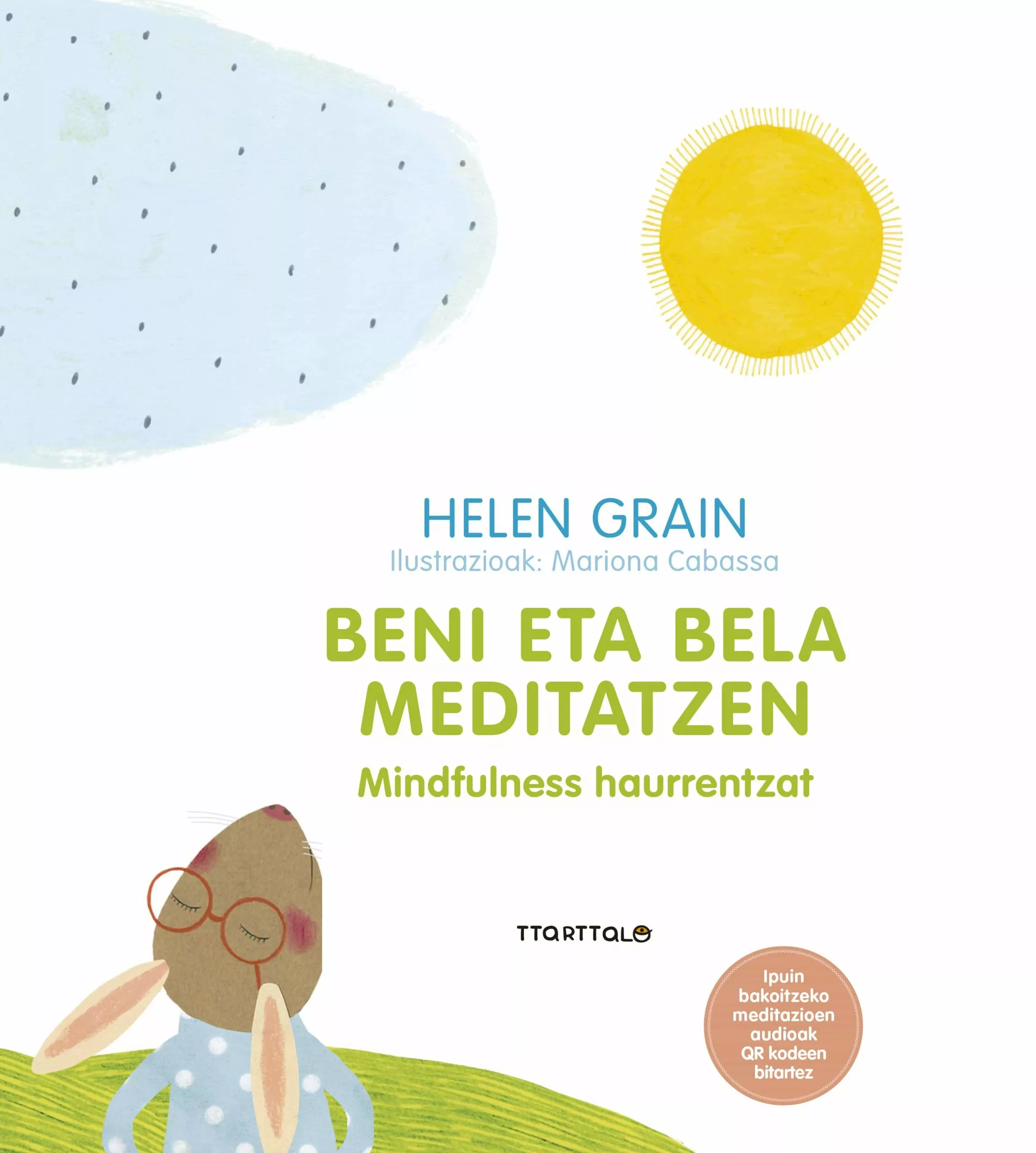 Portada del Libro Beni Eta Bela. Mindfulness Haurrentzat de Helen Grain - 9788498438673