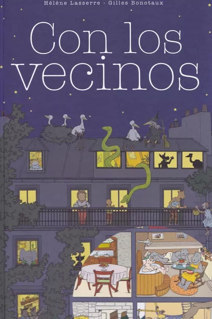 Portada del Libro Con Los Vecinos de Helene Lasserre - 9788416490592