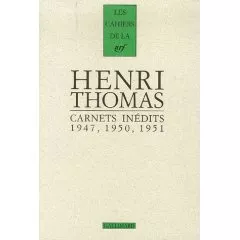 Portada del Libro Carnets: 1947 1950 1951 de Henri Thomas - 9782070776580