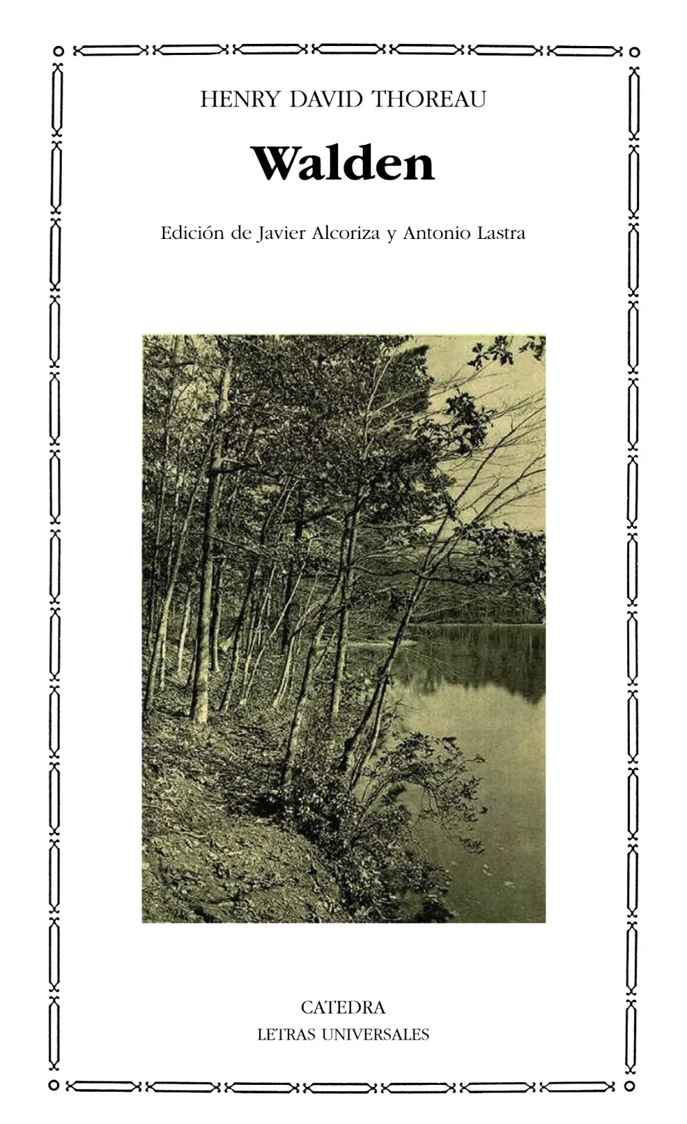 Portada del Libro Walden de Henry David Thoreau - 9788437622125