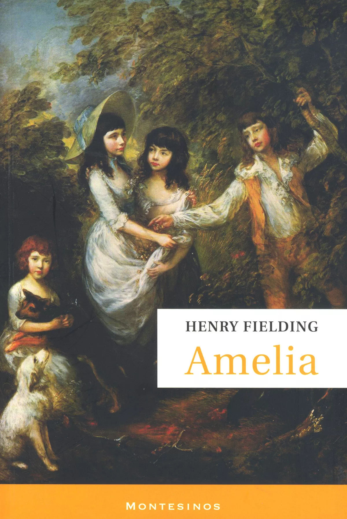 Portada del Libro Amelia (Montesinos) de Henry Fielding - 9788496356221