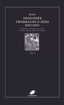 Portada del Libro Teogonía. Traballos E Días. Escudo de Hesiodo - 9788417388362