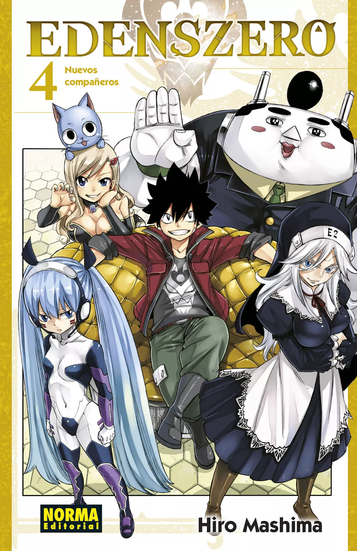 Portada del Libro Edens Zero 4 de Hiro Mashima - 9788467937824