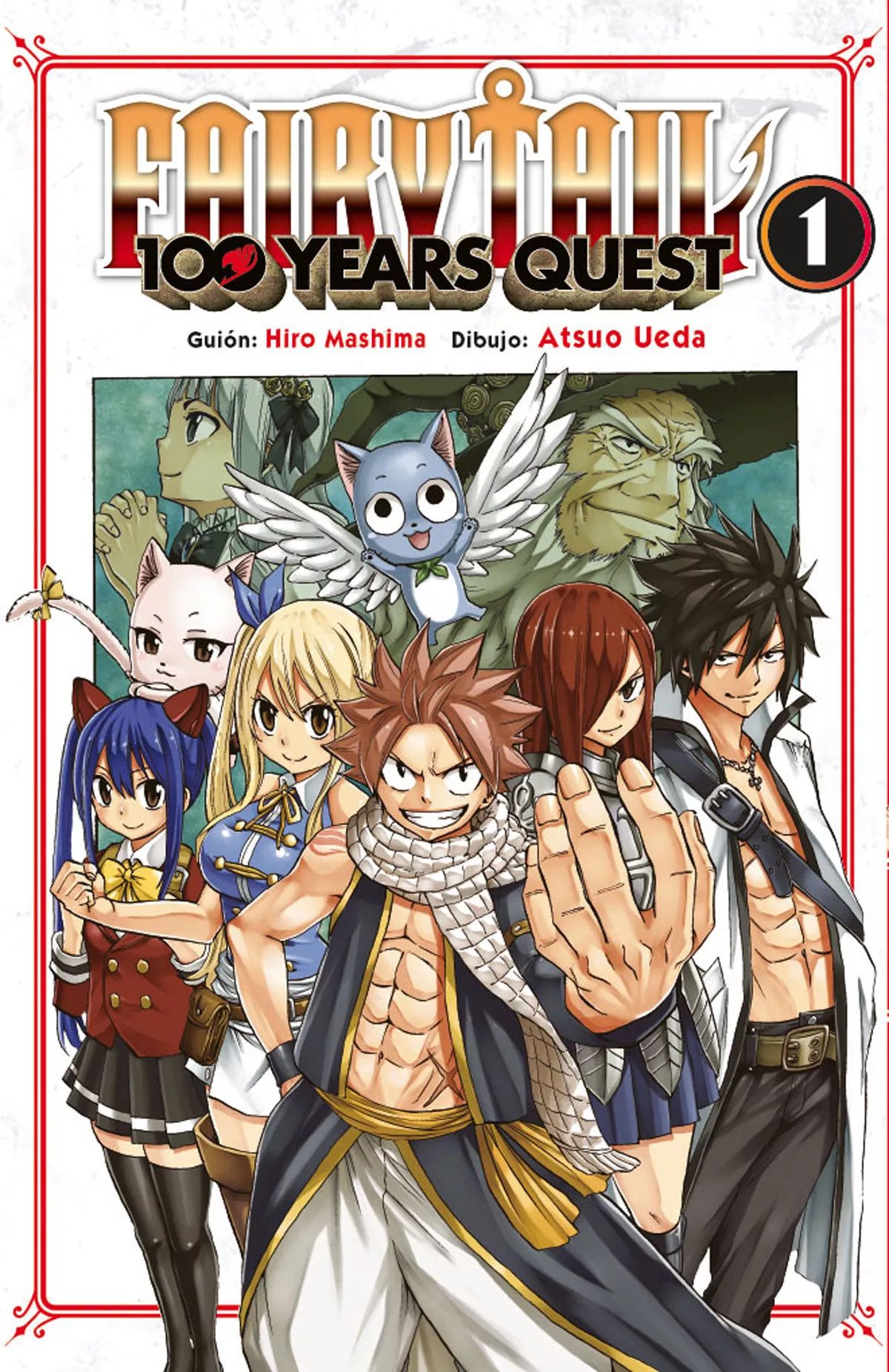 Portada del Libro Fairy Tail 100 Years Quest 1 de Hiro Mashima - 9788467938333