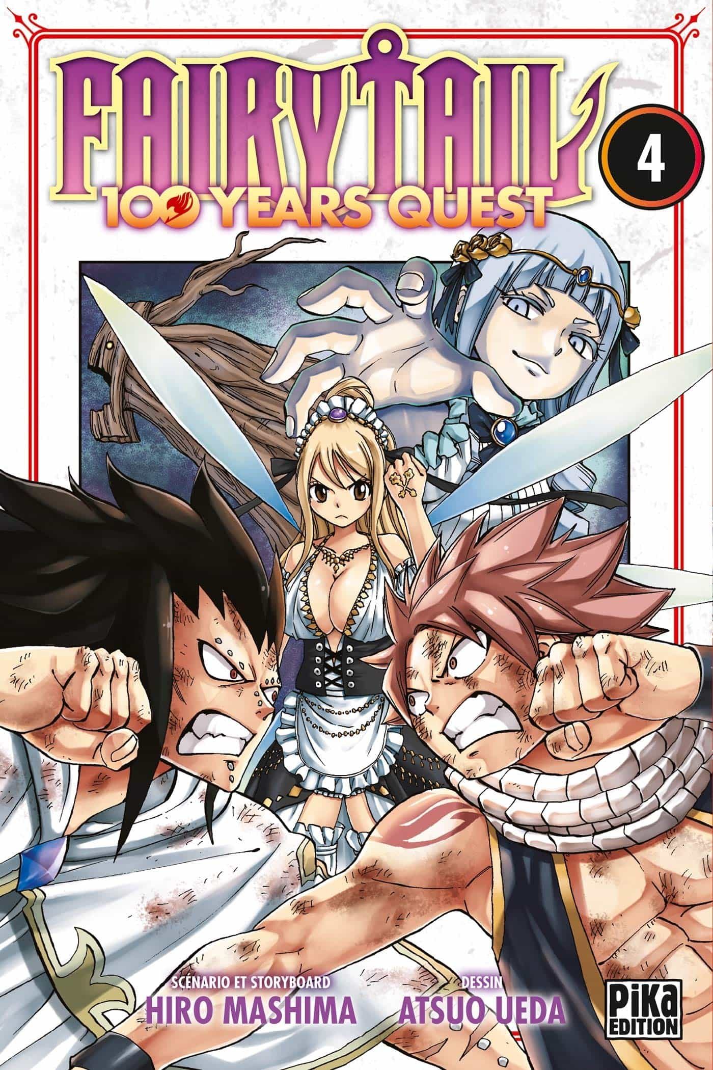 Portada del Libro Fairy Tail : 100 Years Quest Volume 4 de Hiro Mashima - 9782811652319