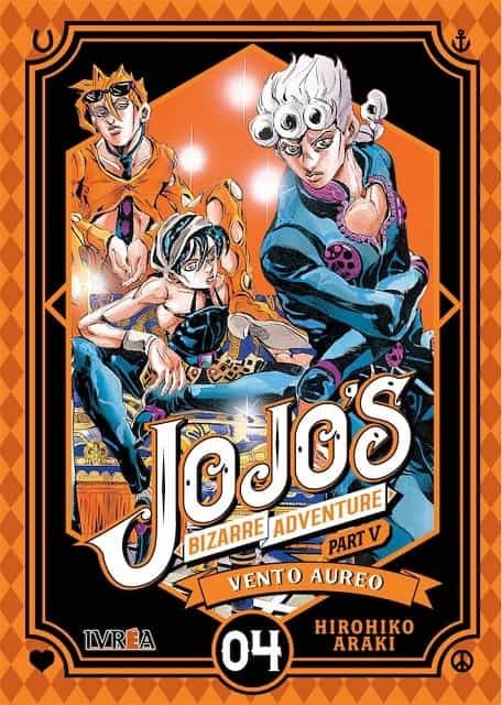 Portada del Libro Jojo S Bizarre Adventure Parte 5: Vento Aureo 4 de Hirohiko Araki - 9788418172489