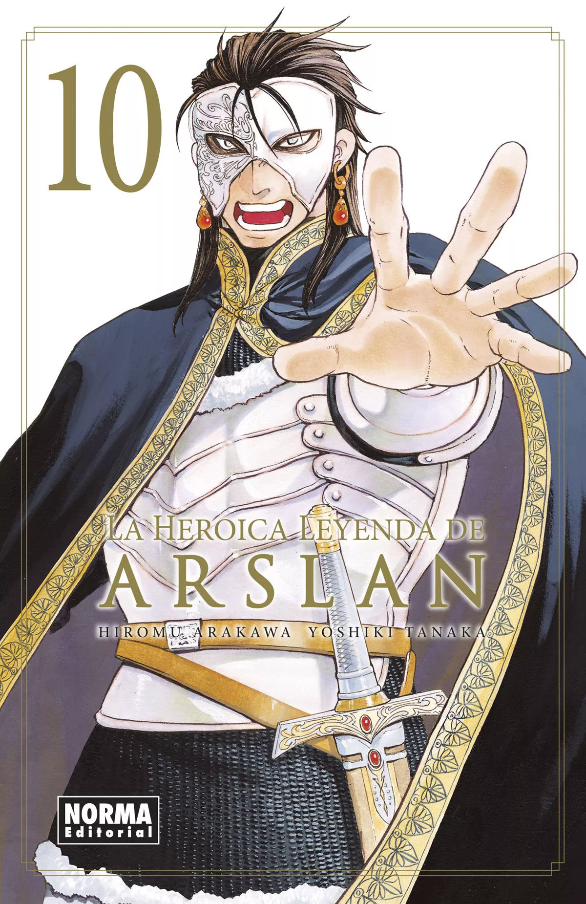 Portada del Libro La Heroica Leyenda De Arslan 10 de Hiromu Arakawa - 9788467937954