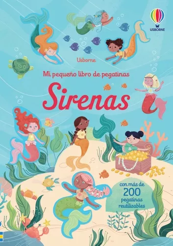 Portada del Libro Sirena. Mi Pequeño Libro De Pegatinas de Holly Bathie - 9781474972963