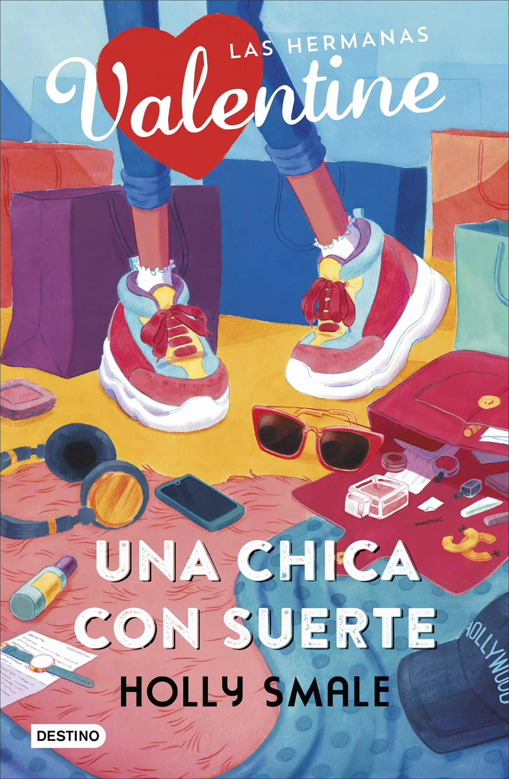 Portada del Libro Las Hermanas Valentine 1. Una Chica Con Suerte de Holly Smale - 9788408224198
