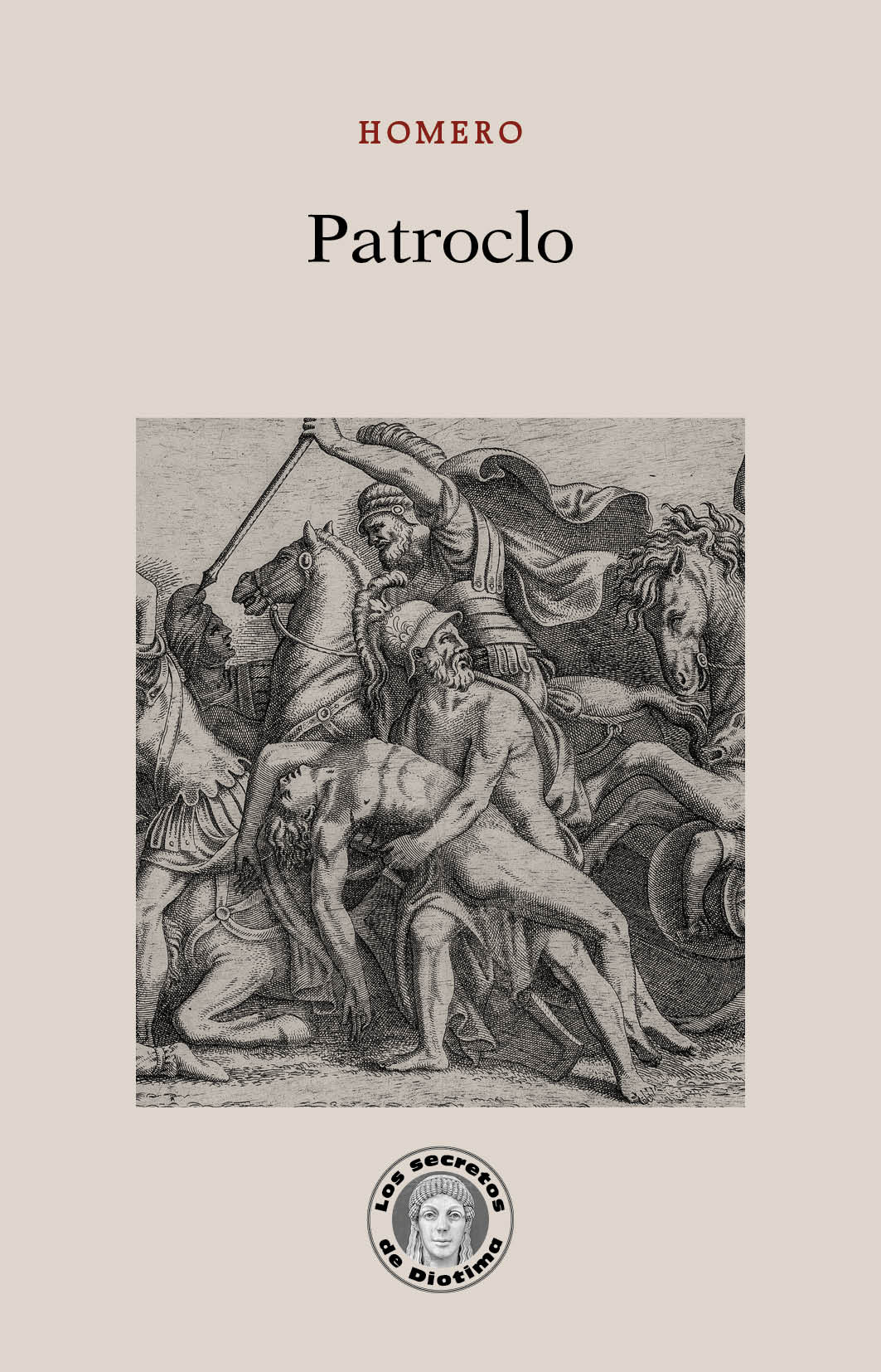 Portada del Libro Patroclo de Homero - 9788418093227