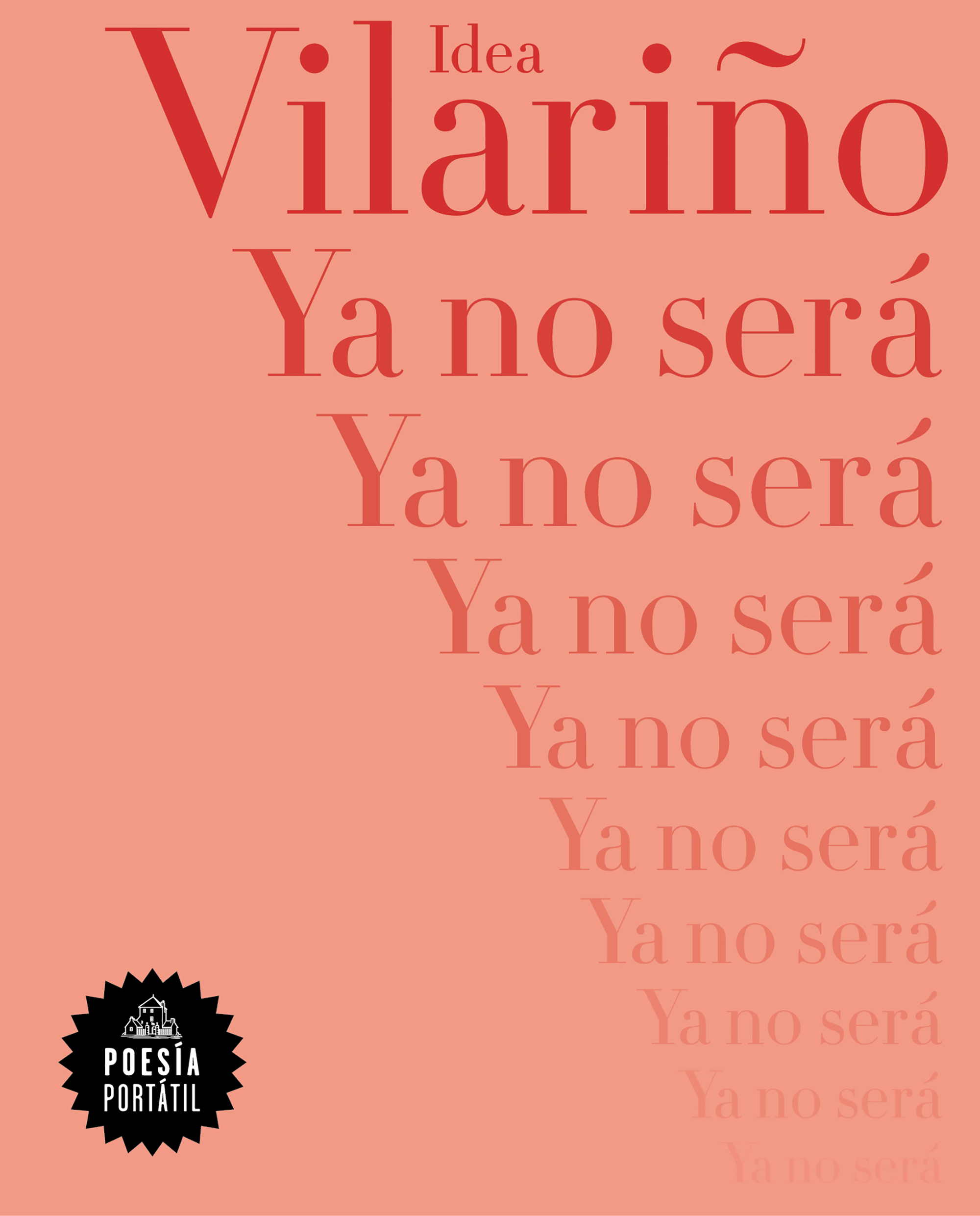 Portada del Libro Ya No Será de Idea Vilariño - 9788439737650