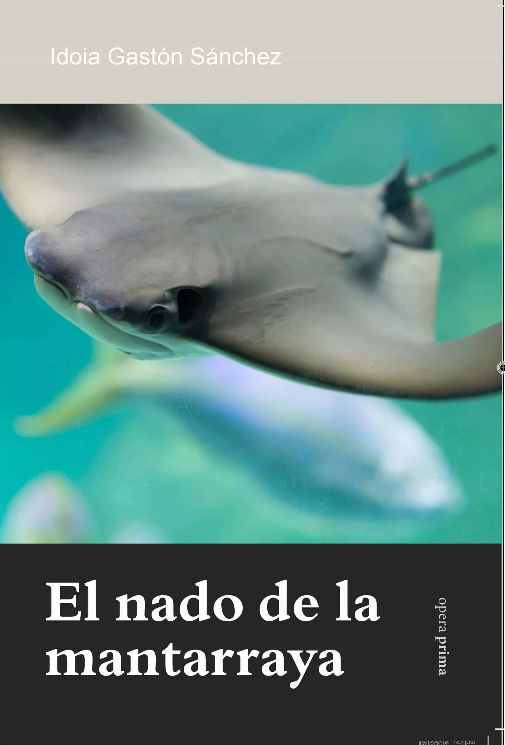 Portada del Libro El Nado De La Mantarraya de Idoia Gaston Sanchez - 9788499467252