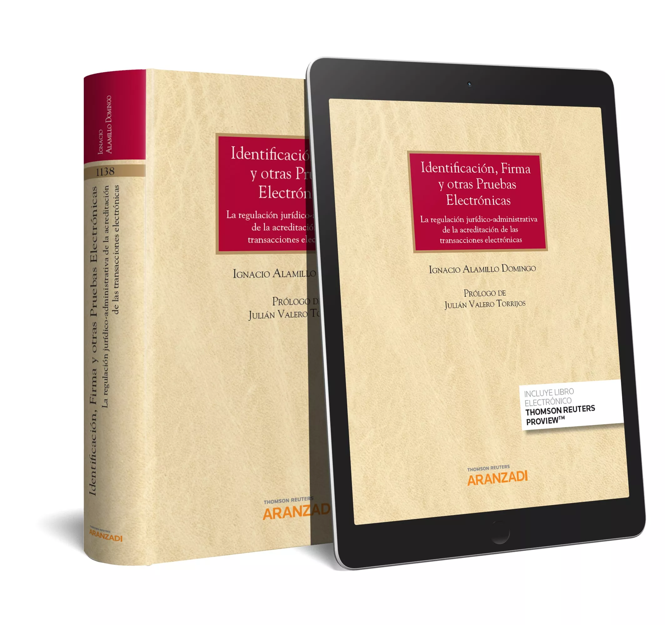 Portada del Libro Identificación Firma Y Otras Pruebas Electronicas de Ignacio Alamillo Domingo - 9788413099033