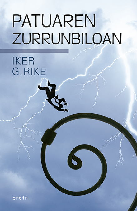Portada del Libro Patuaren Zurrunbiloan de Iker Rike - 9788491096108